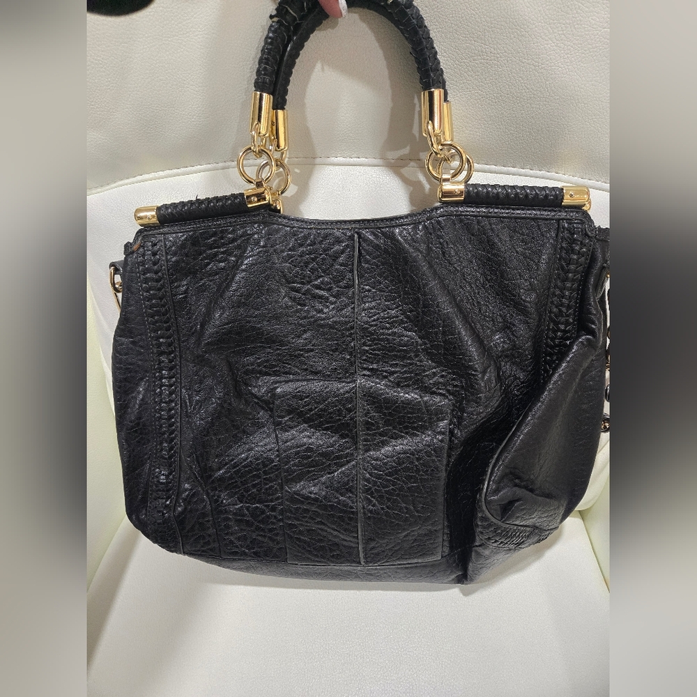 Coach Madison Whipstitch Embossed Buffed Leather Satchel-RARE - Picture 2 of 11